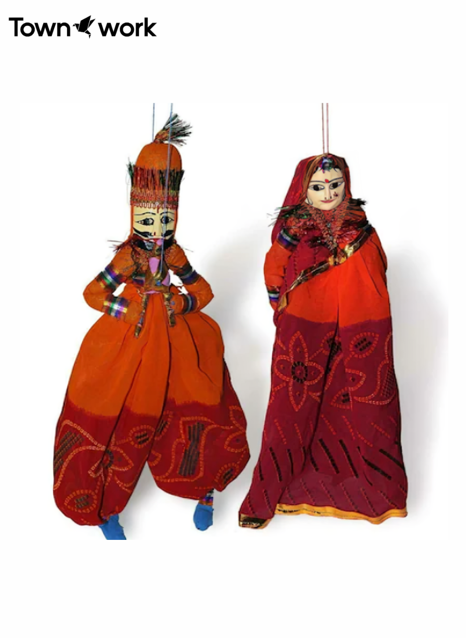 /public/storage/photos/1/Product/1750181626_6851a6fa5538b_Rajasthani Dancing Couple Handmade PuppetKathputli.png